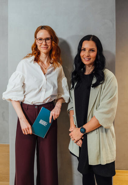 Eventmoderation Präsentation Anna Veith x carpe diem (Foto: Ulrich Aydt)