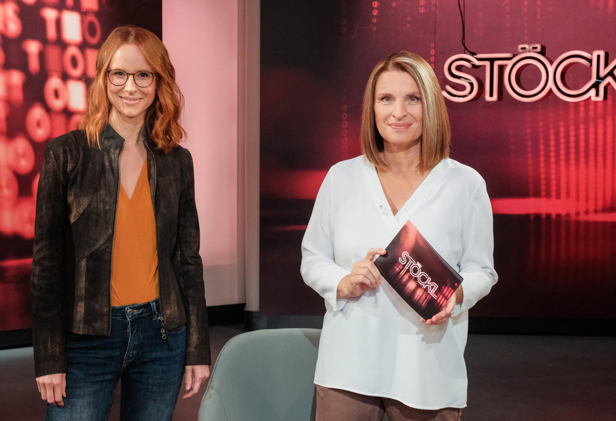 Zu Gast in der Sendung "Bei Stöckl" © ORF/ Günther Pichlkostner Off Air Moderation (Terra Mater Factual Studios)